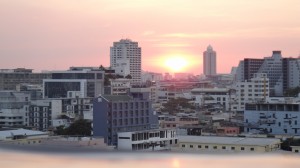 Aussicht vom Infinity-Pool aus