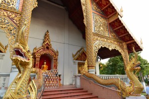 Wat Phra Singh - Haupttempel Hintereingang