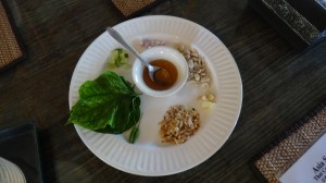 Meang Khum (Welcome Snack)
