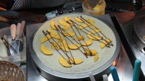 Mein Mango-Nutella-Crépès