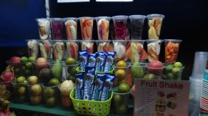 Luang Prabang - Night Market: Fruit Shakes