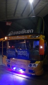 Das blinkende und leuchtende Gefährt